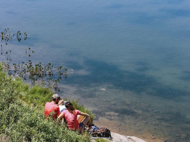 Au bord des lacs d'altitude