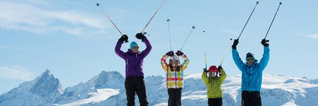 En famille sur l'Alpe d'Huez Grand Domaine Ski