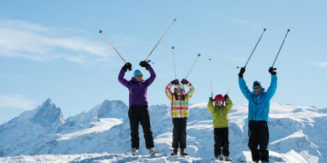 En famille sur l'Alpe d'Huez Grand Domaine Ski