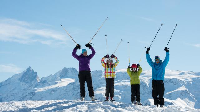 En famille sur l'Alpe d'Huez Grand Domaine Ski