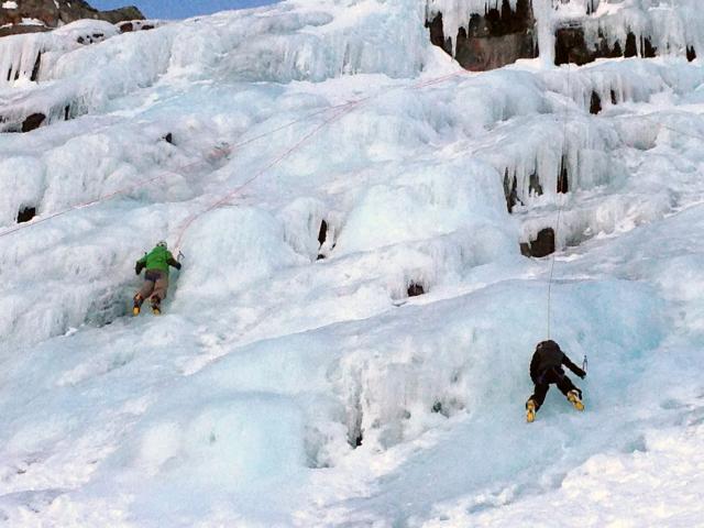 Escalade Sur Glace