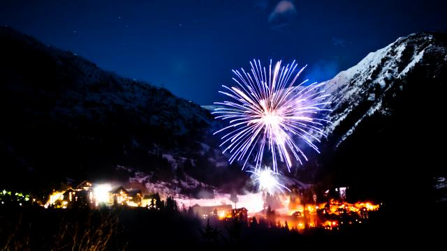 Feu d'artifice à Oz Station