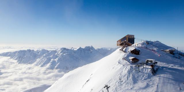 Gare d'arrivée Pic Blanc Alpe d'huez Grand Domaine