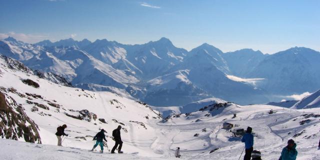 Piste de La Sarenne Alpe D'huez Grand Domaine