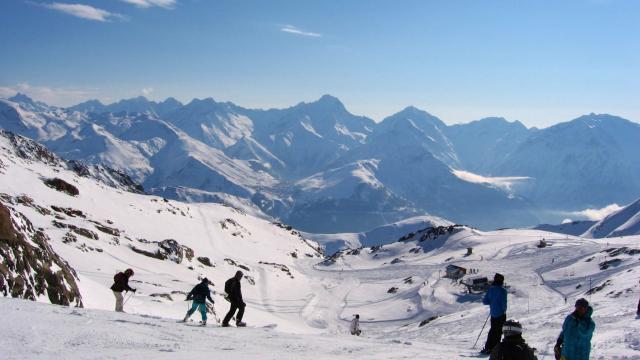 Piste de La Sarenne Alpe D'huez Grand Domaine