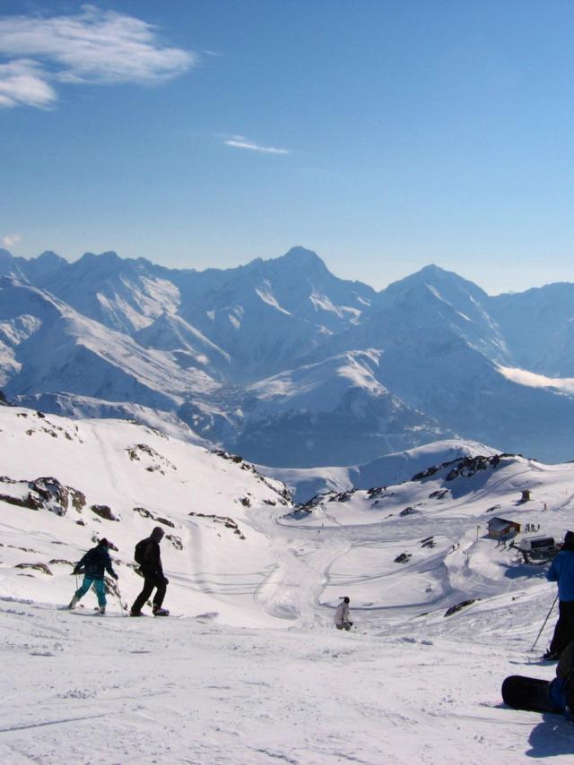 Piste De La Sarenne Alpe D'huez Grand Domaine Ski@oz En Oisans