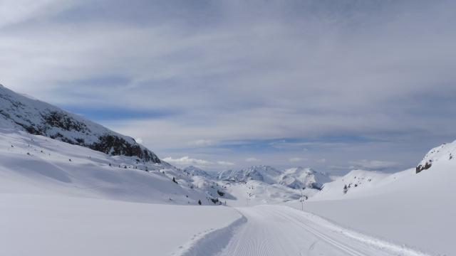 Piste De Ski De Fond