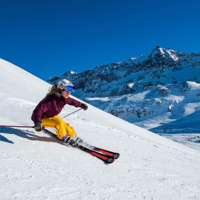 Ski Alpin à Oz 3300 et l'Alpe d'Huez