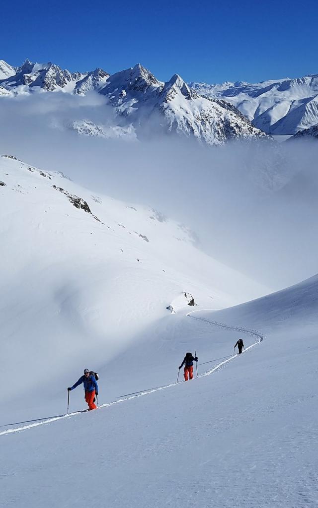 Ski de rando en Oisans