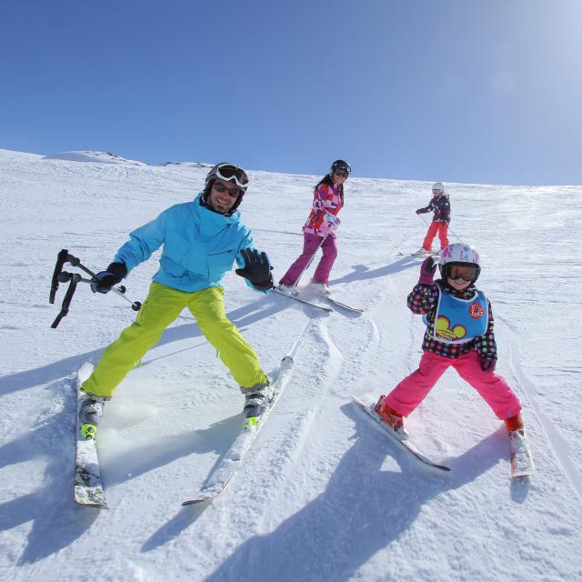 Journée ski en famille