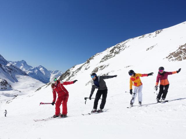 Cours de ski alpin adultes