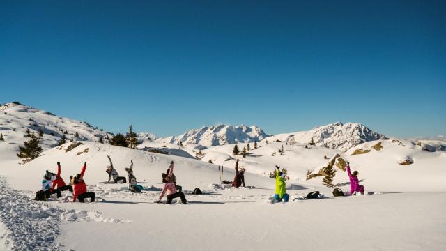 Snow Yoga B